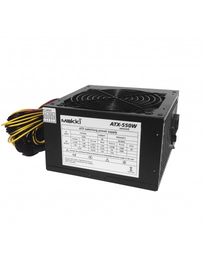 Makki захранване PSU 550W PFC Version 2 - MAKKI-ATX-550V2