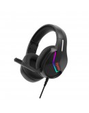 Marvo геймърски слушалки Gaming Headphones H8618 Black - 50mm, USB, RGB