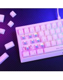 Marvo геймърска клавиатура Gaming Mechanical keyboard 61 keys TKL Hecate 61R WH - KG962G White - RED switches, RGB (English US)