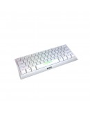 Marvo геймърска клавиатура Gaming Mechanical keyboard 61 keys TKL Hecate 61R WH - KG962G White - RED switches, RGB (English US)