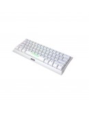 Marvo геймърска клавиатура Gaming Mechanical keyboard 61 keys TKL Hecate 61R WH - KG962G White - RED switches, RGB (English US)
