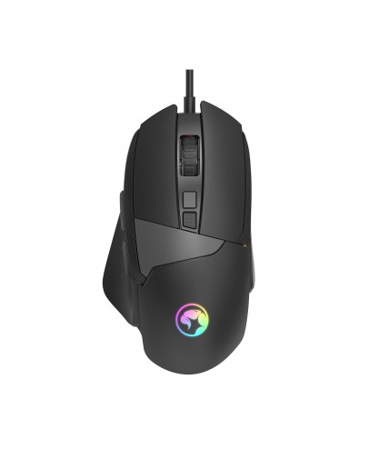 Marvo Геймърска мишка Gaming Mouse M411 RGB - 12800dpi, programmable, 1000Hz