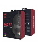Marvo Геймърска мишка Gaming Mouse M411 RGB - 12800dpi, programmable, 1000Hz