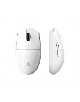 MCHOSE професионална геймърска мишка G3 V2 White - Wireless Gaming Mouse - 1K, Omron Mechanical