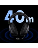 MCHOSE безжични геймърски слушалки Wireless Gaming Headphones - X9 White - Bluetooth , 2.4G
