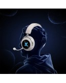MCHOSE безжични геймърски слушалки Wireless Gaming Headphones - X9 White - Bluetooth , 2.4G