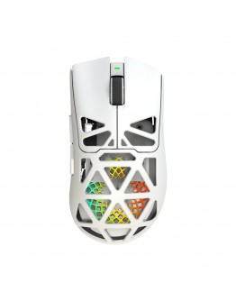 White Shark професионална геймърска мишка Wireless Gaming Mouse MORIEN - 12000dpi, 1000Hz, Bluetooth, White
