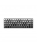 White Shark геймърска механична клавиатура Gaming Mechanical Keyboard NUNCHAKU - Red Switches (English US), Grey