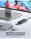 Orico хъб USB3.1 HUB Type-C - 4 x USB3.0 - PAPW4A-C3-015-WH