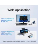 Orico докинг станция Docking Station Type-C - PW11-6P25R-GY-BP - HDMI, USB-A x 3, PD100W x 1, LAN (2.5Gbps)