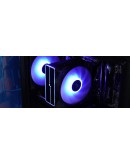 DeepCool охладител CPU Cooler AG400 Black - Addressable RGB V2 - LGA1851/AM5