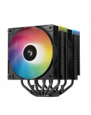DeepCool охладител CPU Cooler AG620 BK - Addressable RGB V2, Dual-Tower - LGA1851/AM5