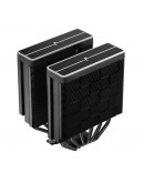 DeepCool охладител CPU Cooler AG620 BK - Addressable RGB V2, Dual-Tower - LGA1851/AM5
