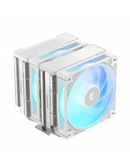 DeepCool охладител CPU Cooler AG620 G2 WH ARGB - Dual-Tower - LGA1851/AM5