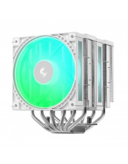 DeepCool охладител CPU Cooler AG620 G2 WH ARGB - Dual-Tower - LGA1851/AM5