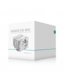 DeepCool охладител CPU Cooler AG620 G2 WH - Dual-Tower - LGA1851/AM5
