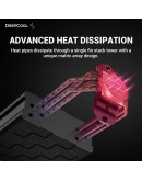 DeepCool охладител CPU Cooler AK400 Zero Dark - LGA1700/AM5