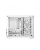 DeepCool кутия Case mATX - CG330 3F WH - 3 ARGB Fans