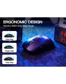 Aula професионална геймърска мишка Wireless Gaming Mouse SC590 PRO - Smart Display, Black