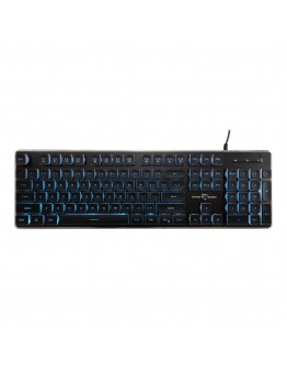 White Shark геймърска клавиатура Gaming Keyboard TACHI - Low-Profile (English US), Black
