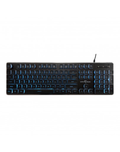 White Shark геймърска клавиатура Gaming Keyboard TACHI - Low-Profile (English US), Black