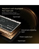 Madlions професионална геймърска механична клавиатура Professional Gaming Mechanical Keyboard TITAN 68 TURBO - 8K, Magnetic Fuguang Switches (English US), Blac