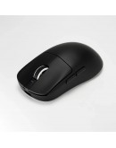 VXE професионална геймърска мишка Wireless Gaming Mouse Dragonfly R1 1K - Huano Ice Berry Pink Dot Switches, Black