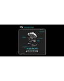 VXE професионална геймърска мишка Wireless Gaming Mouse Dragonfly R1 1K - Huano Ice Berry Pink Dot Switches, Black