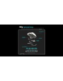 VXE професионална геймърска мишка Wireless Gaming Mouse Dragonfly R1 1K - Huano Ice Berry Pink Dot Switches, White