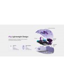 VXE професионална геймърска мишка Wireless Gaming Mouse Dragonfly V3 PRO - Huano Blue Glow V2, White