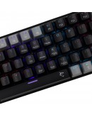 White Shark геймърска механична клавиатура Gaming Mechanical Keyboard WAKIZASHI 2 - Red Switches (English US), Black, Gray