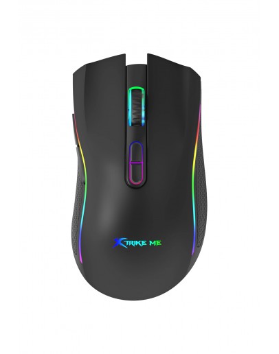 Xtrike ME Геймърска мишка Gaming Mouse GM-314 Black - 7200dpi, RGB