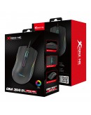 Xtrike ME Геймърска мишка Gaming Mouse GM-314 Black - 7200dpi, RGB