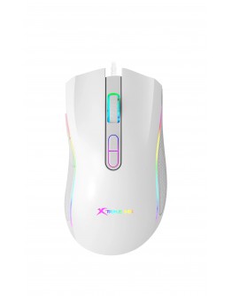 Xtrike ME Геймърска мишка Gaming Mouse GM-314 White - 7200dpi, RGB