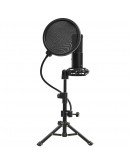LORGAR Voicer 721, Gaming Microphone, Black, USB