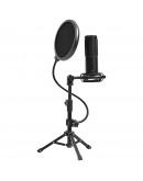 LORGAR Voicer 721, Gaming Microphone, Black, USB