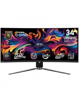 Монитор MSI MPG 341CQPX QD-OLED Gaming Monitor, 34.18