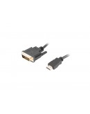 Lanberg HDMI (M) -> DVI-D (M) (24+1) cable 3m, dua