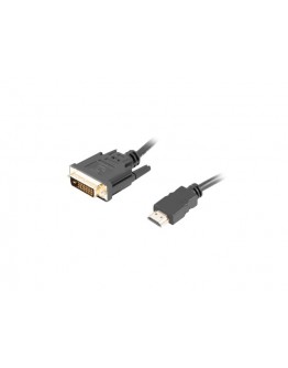 Lanberg HDMI (M) -> DVI-D (M) (24+1) cable 3m, dua