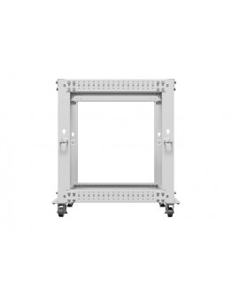 Lanberg open rack 19 12U 600x600-1100 adjustable, 