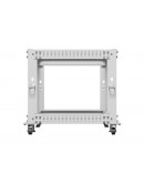 Lanberg open rack 19 9U 600x600-1100 adjustable, g