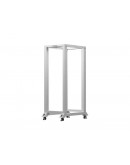 Lanberg open rack 19 32U  600x1000, grey