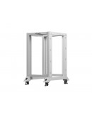 Lanberg open rack 19 18U 600x800, grey