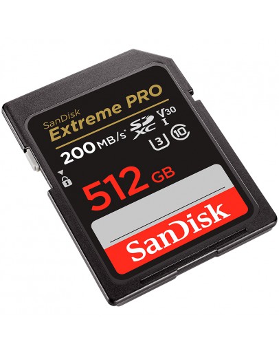 SANDISK Extreme PRO 512GB SDXC Memory Card + 2
