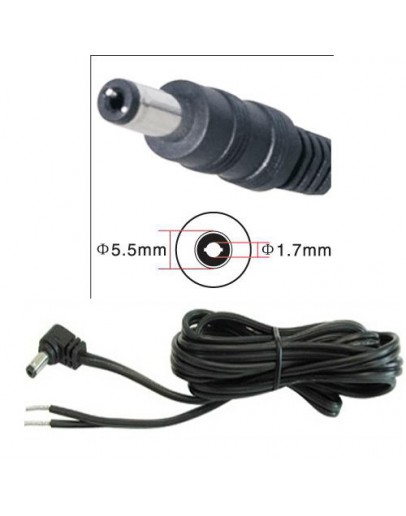 DC кабел DeTech за Acer 5.5*1.7 90W 1,2M - 18203