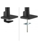 Neomounts Next One Desk Mount, double display cros