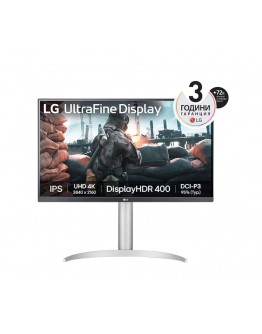 Монитор LG 27UP650P-W, 27 UHD 4K IPS AG, DCI-P3 95%, Cinem