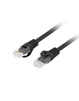 Lanberg patchcord CAT.6 utp lszh cu 0.5m black flu