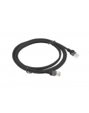 Lanberg patch cord CAT.6 2m, black