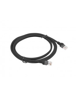 Lanberg patch cord CAT.5E 2m, black